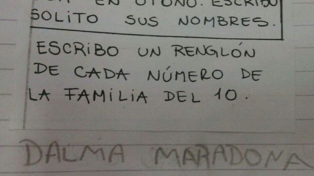 La increíble respuesta de un alumno ante una consigna sobre el 10