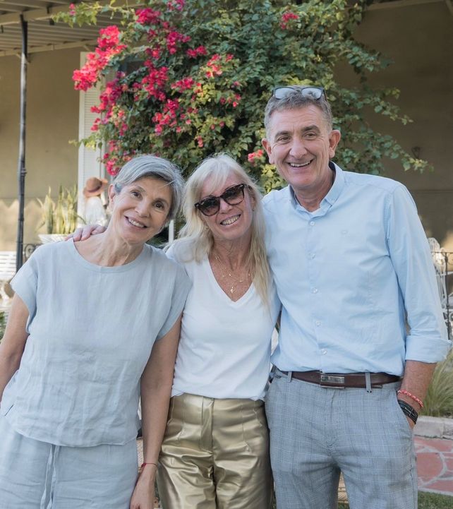 Josefa Garcia, Virginia Souto y Poli Luzzi