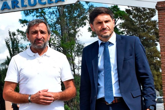 El presidente comunal de Ybarlucea