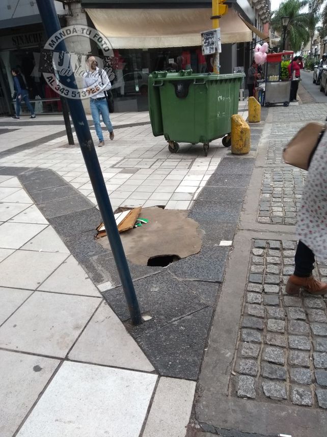 ¿Cuándo van a arreglar la peatonal?