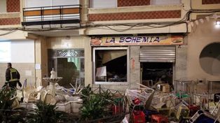 Explosión en un bar deja 77 heridos en Málaga