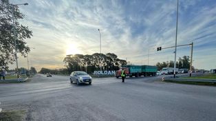 La rotonda de Roldán se comenzará a construir a findes de julio y las obras demandarán seis meses.&nbsp;