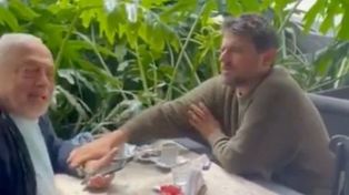 Juan Grabois fue blanco de un escrache cuando estaba con su padre en un bar del barrio porteño de Palermo.