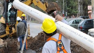 Está en construcción el desagüe Domingo Silva en Barranquitas Sur