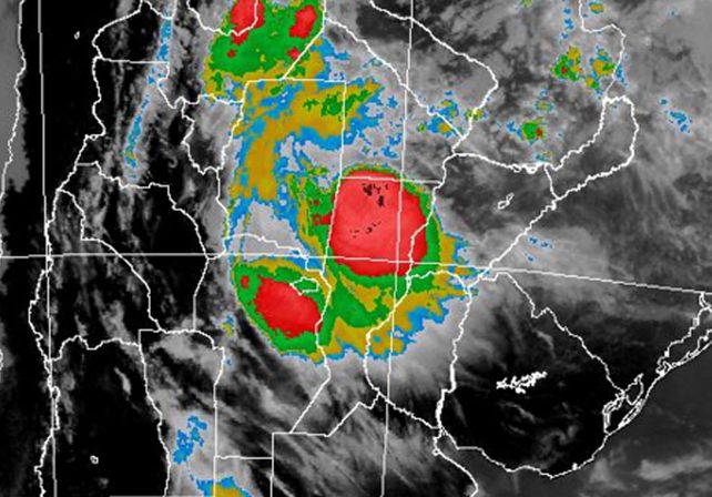 Imagen de radar./ SMN