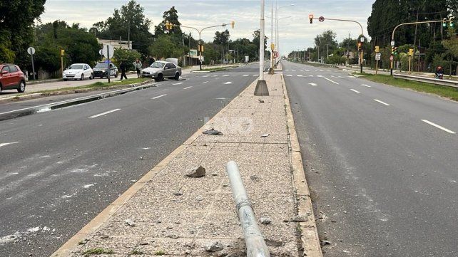 El accidente en Colastiné no dejó víctimas