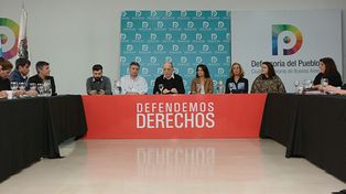 Encuentro. Asistieron Pablo Donadío y Cristina Ponce.&nbsp;