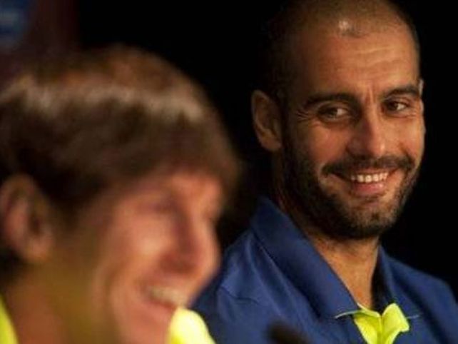 Guardiola usó a Messi como ejemplo delante de sus dirigidos
