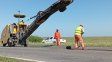 Puente Victoria - Rosario: completan bacheo del 50% de ruta 174
