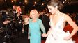 juana viale estuvo muy bien acompanada en la fiesta de los martin fierro