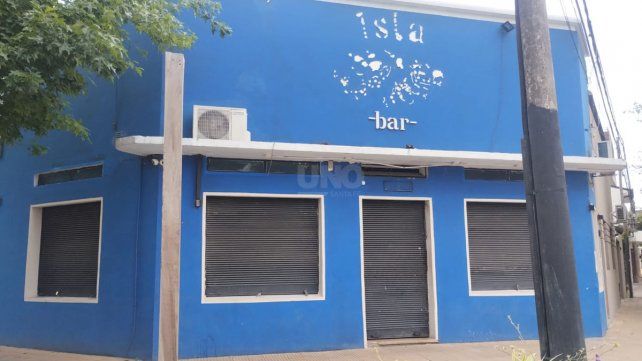 El bar Arauca en barrio Candioti Norte El bar Arauca en barrio Candioti Norte