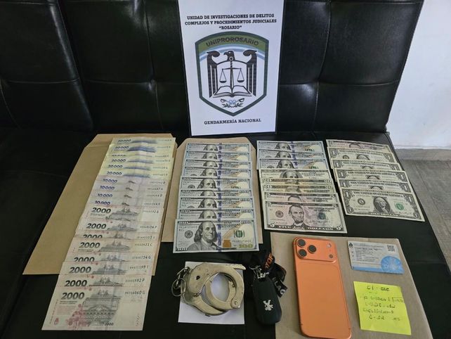Gendarmería allanó cárceles al investigar una organización criminal de lavado de activos en el sur santafesino