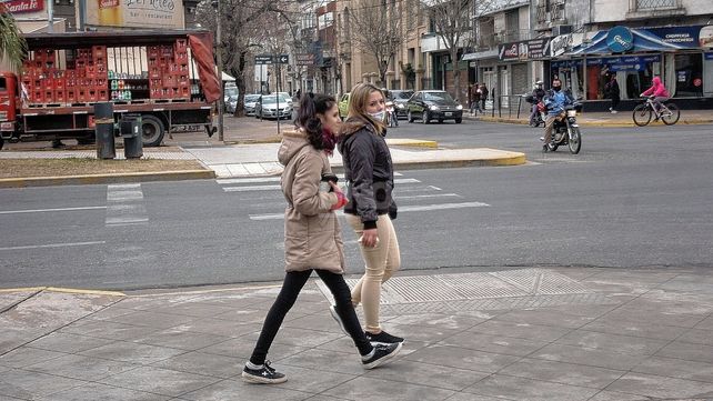 Llegó el frio a la ciudad de Santa Fe