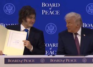 En el Foro de Davos, Javier Milei firmó la integración de la Argentina al Consejo de Paz creado por Trump