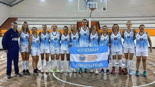 La Selección Argentina femenina +55, dirigida por David Avila, se metió en las semifinales del Mundial de Maxibásquet.