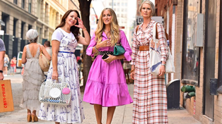 Kristin Davis, Sarah Jessica Parker y Cynthia Nixon están rodando la segunda temporada de And Just Like That&nbsp;