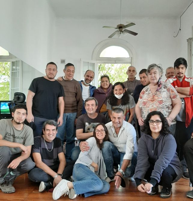 Integrantes de la Casa del Paraná