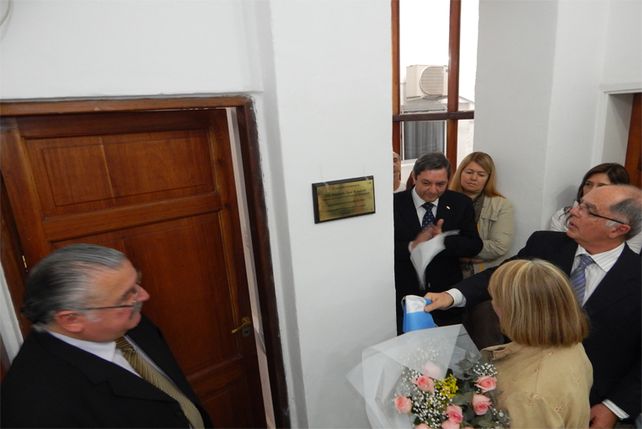 El defensor del Pueblo de Corrientes rindió homenaje a Bistoletti