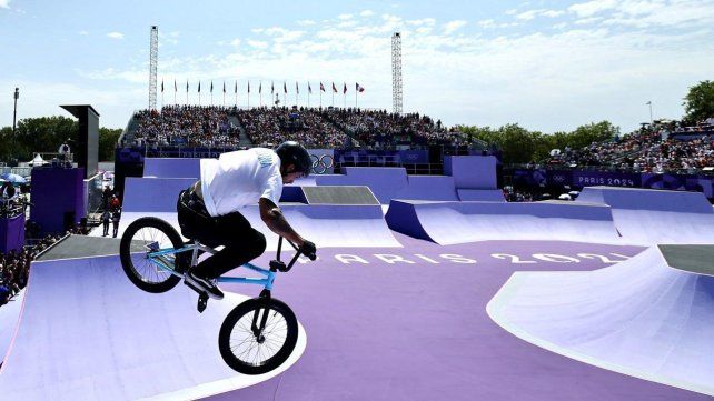José Maligno Torres ganó la medalla de oro en BMX freestyle de los Juegos Olímpicos de París 2024.