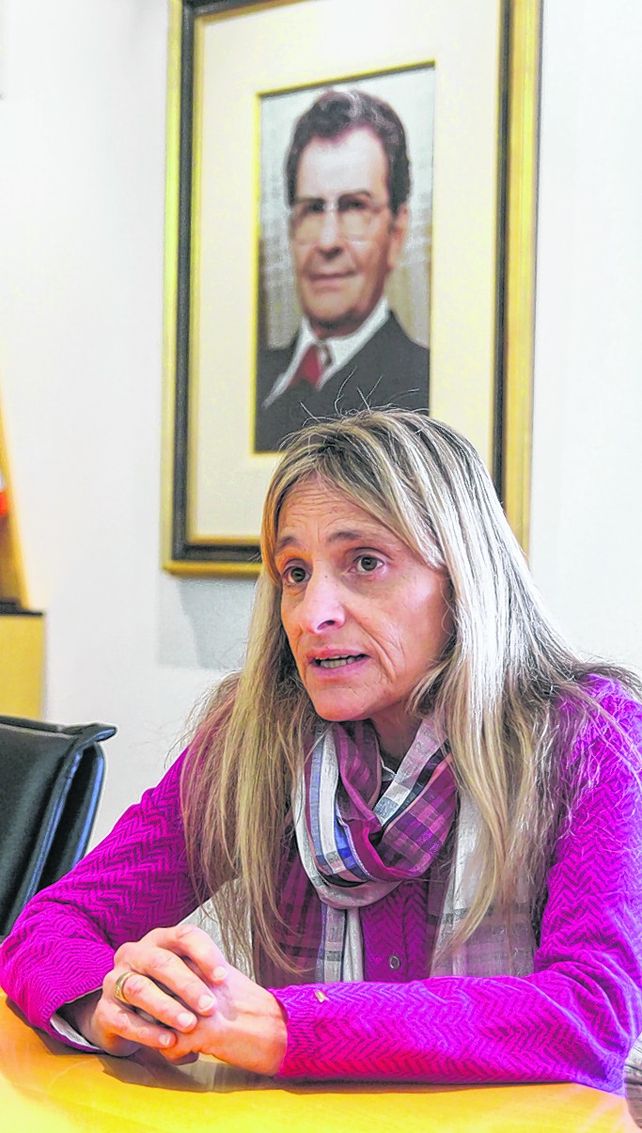 heredera. Mariana Rossi Vassalli quiere que la fábrica vuelva a funcionar.