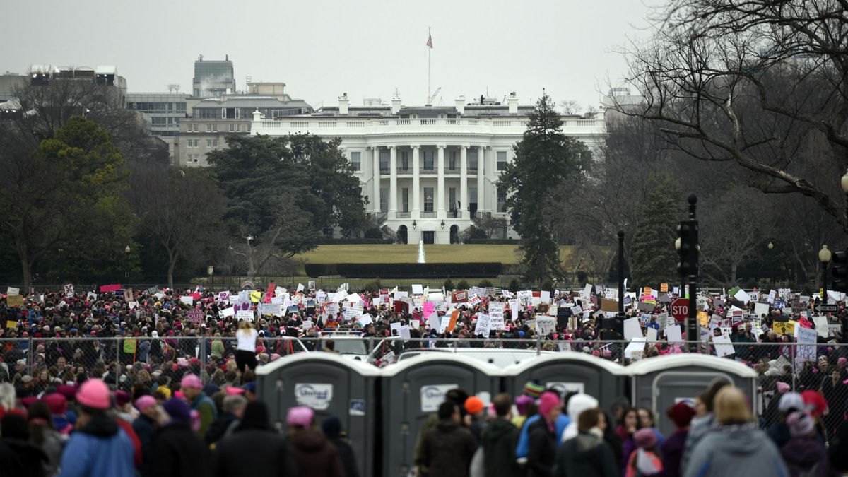 Miles de mujeres marcharon en todo el mundo contra la presidencia de Trump