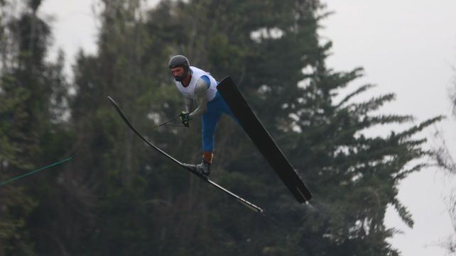 El rosarino Giorgis logró su segunda medalla panamericana después del bronce en overall en Lima 2019.