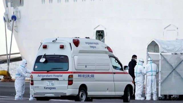 Un argentino contrajo coronavirus en el crucero varado en Japón