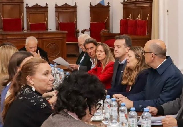 El encuentro se realizó en el Palacio de Justicia de la ciudad de Santa Fe.