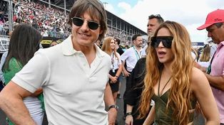 Tom Cruise y Shakira se encontraron para un Gran Premio de Fórmula 1 y hubo rumores de romance.&nbsp;