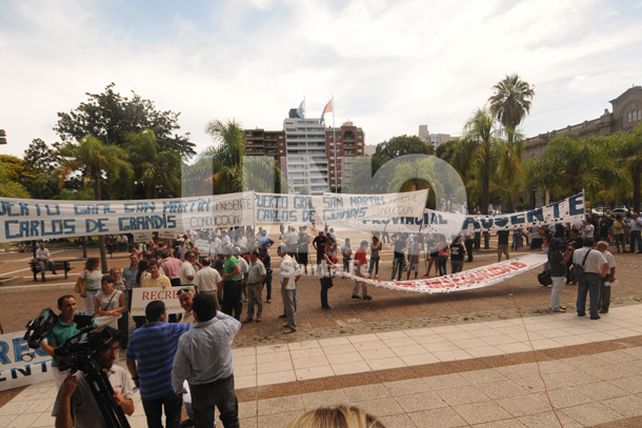 El justicialismo salió a la calle para reclamar más seguridad