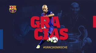 Barcelona oficializó la salida de Javier Mascherano