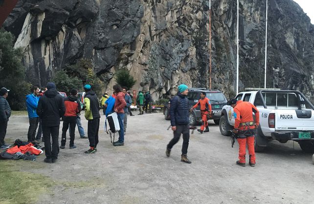 Labores de rescate tras el accidente mortal de Ian Shwer y Juan Pablo en el Nevado Caraz (Perú)&nbsp; &nbsp; &nbsp; &nbsp; &nbsp; &nbsp; &nbsp; &nbsp; &nbsp; 