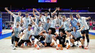 Buen arranque de Argentina ante Canadá en la Liga de Naciones de Voleibol