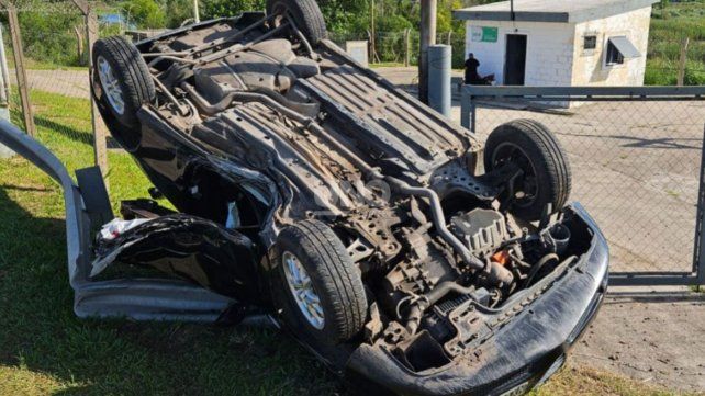 Vuelco en la Circunvalación Oeste