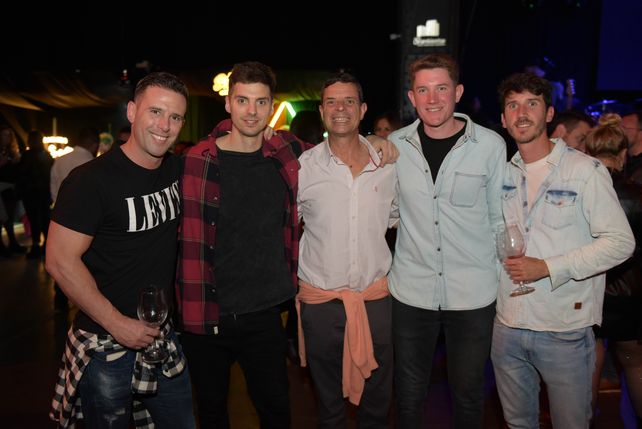 Gonzalo Insausti, Maximiliano Scarcella, Estelio Sacks, Lucas Forte y Michael Flores