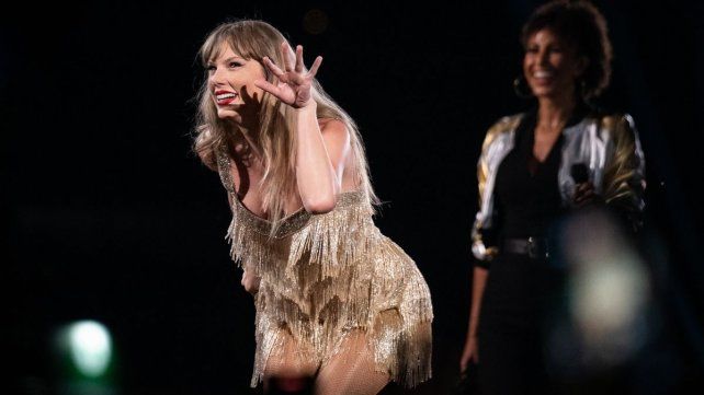 En River, Taylor Swift sumó a su novio como espectador