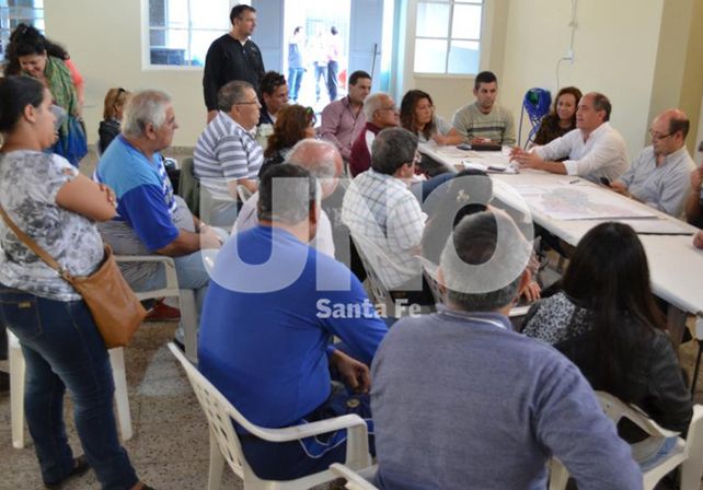 Vecinalistas se expresaron a favor de las obras de desagües