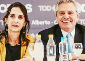 Fernández dijo que María Eugenia Bielsa es parte de su equipo