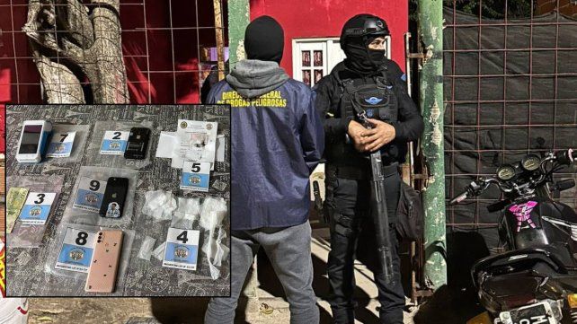 Dos detenidos en San Benito: investigan si usaban un posnet para cobrar la venta de droga