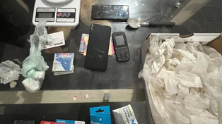 Material secuestrado durante los allanamientos en los que detuvieron a Triana Cantero