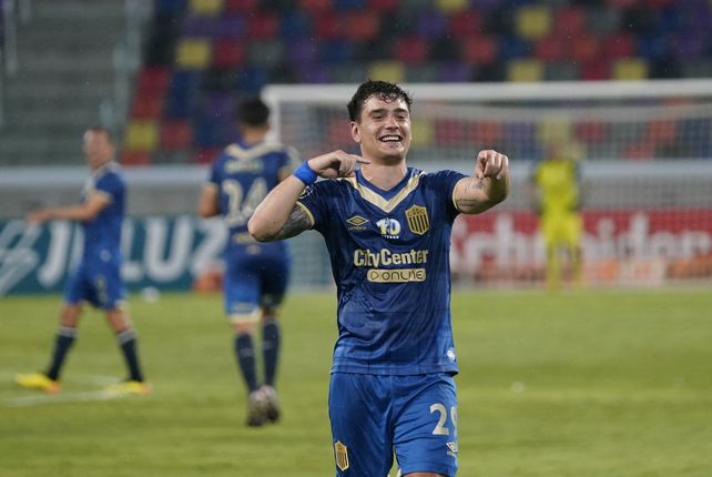Luca Martínez Dupuy ingresó bien en Santiago del Estero y anotó el gol del triunfo sobre la hora.