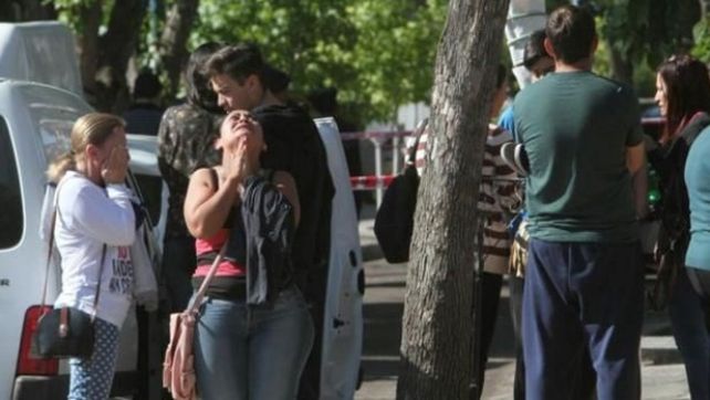 Familiares de las víctimas