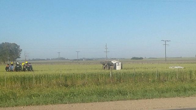 Dos jóvenes murieron en un accidente a la altura de Las Rosas