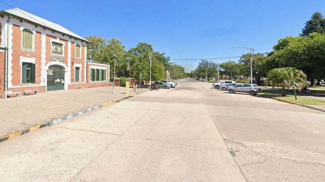 El episodio se registró en la puerta de una escuela de Roldán.