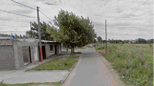 El lugar. Calle 1659 al 1100