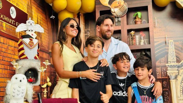 Antonela Roccuzzo reafirmó su amor por la saga del niño que vivió