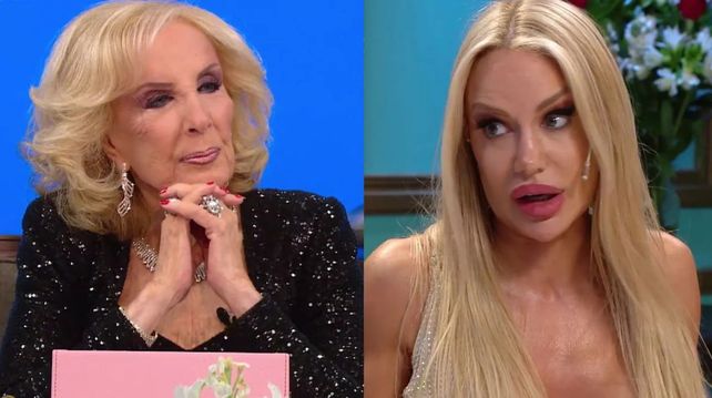 Mirtha Legrand le hizo algunas preguntas difíciles a Luciana Salazar durante su paso por la famosa mesa.&nbsp;