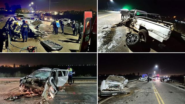 Tres vehículos colisionaron en una avenida de Concordia. Hay una persona fallecida y cuatro mujeres heridas hospitalizadas