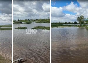 La crecida del Paraná llegó a la costa de Monte Vera y mantiene en alerta el monitoreo del río