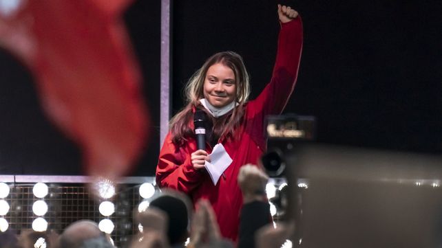 La activista contra el cambio climático